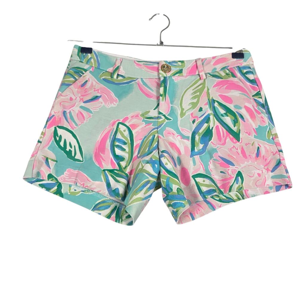 Lilly Pulitzer Callahan Knit Shorts in Totally Blossom